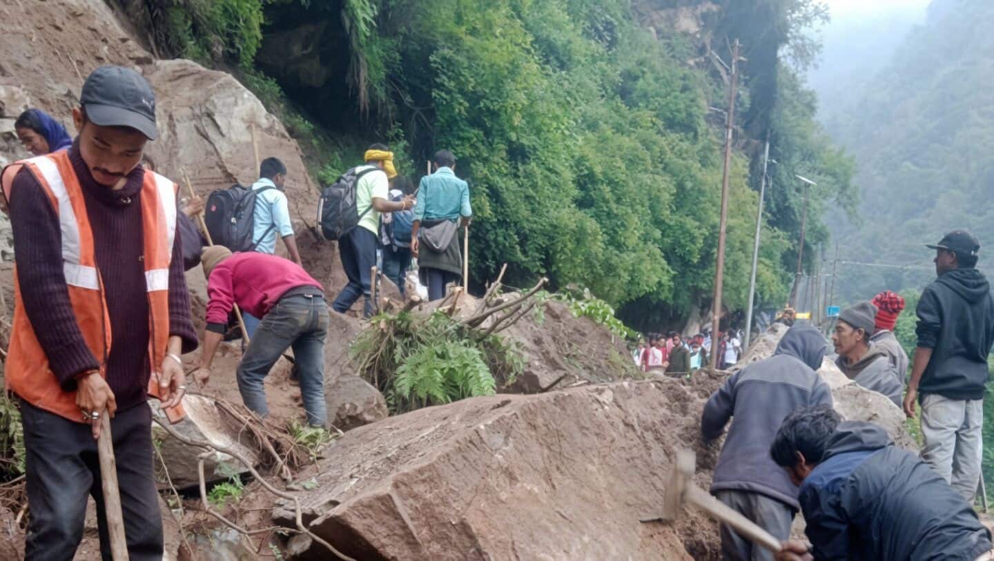 Kedarnath trek route cleared by 1pm after landslide