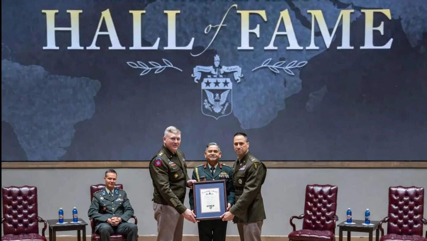 General Upendra Dwivedi inducted into US Army War College Hall