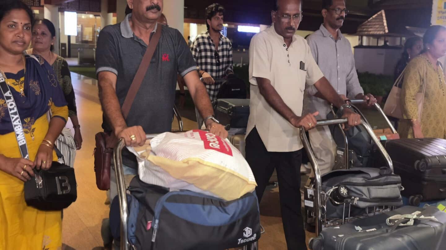 Malayalis on Onam trip stranded in Nepal return to Kerala