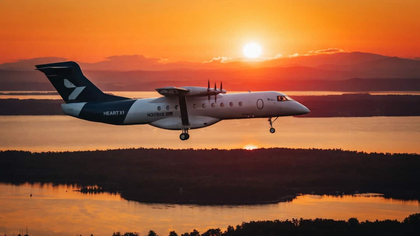 Heart Aerospace X1 completes inaugural Plattsburgh flight under FAA approval