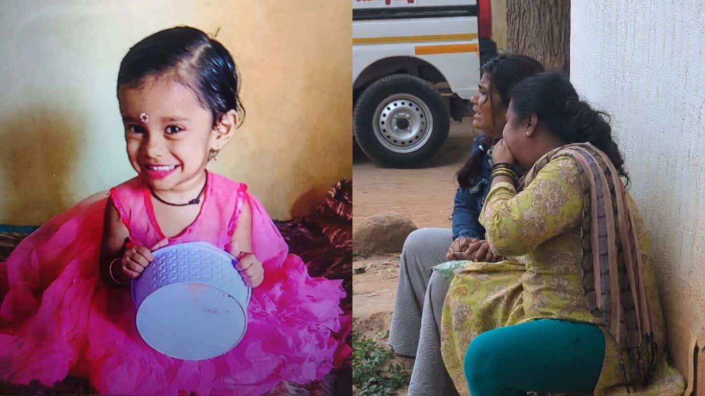 Bengaluru child Tanisha run over by school van near Dasanapura