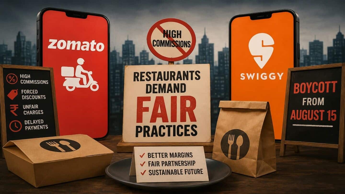 Bengaluru restaurants threaten to ditch Swiggy and Zomato over commissions