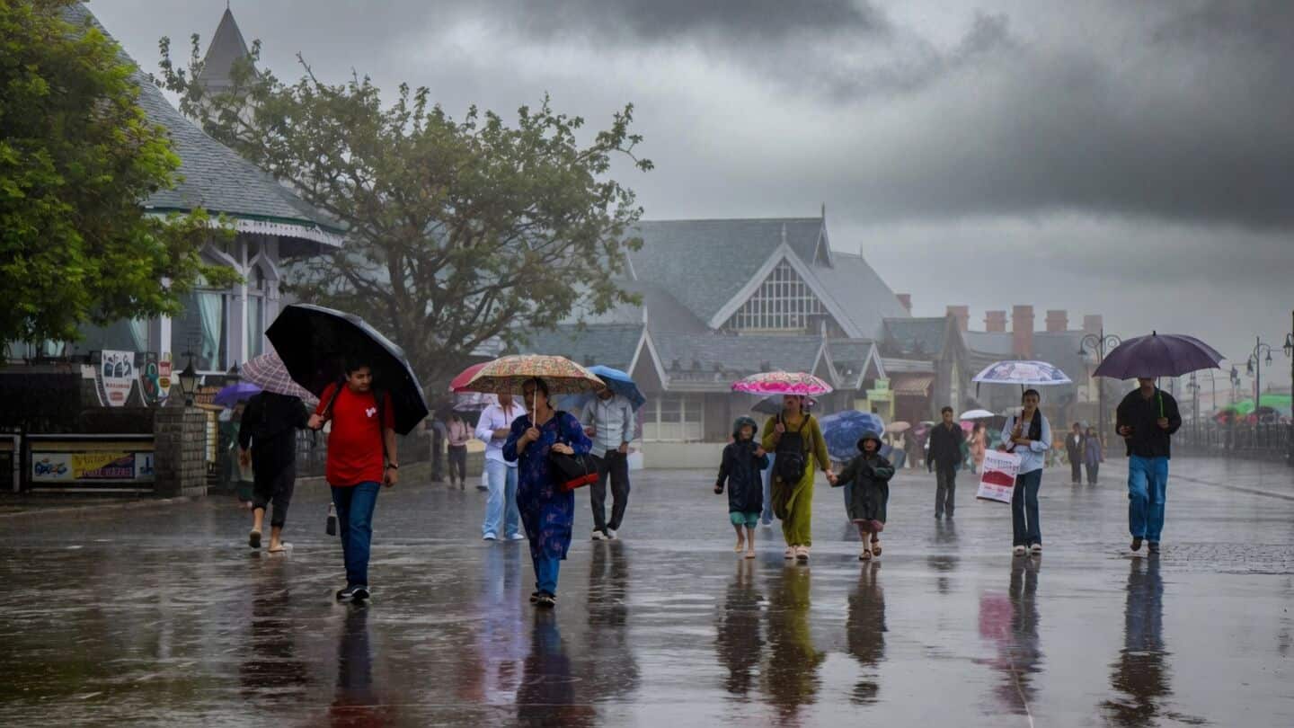 Southwest monsoon arrival and exit behind schedule in Himachal Pradesh