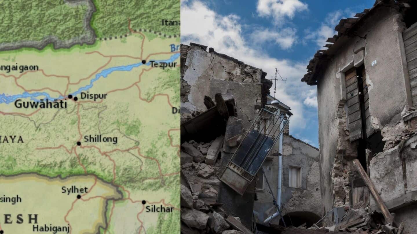 Tuesday morning 4.1-magnitude earthquake hits Goalpara 81km from Guwahati