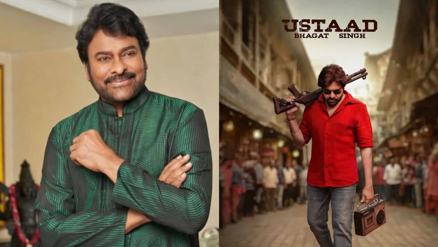 Chiranjeevi hypes up 'Ustaad Bhagat Singh' trailer, wishes team best