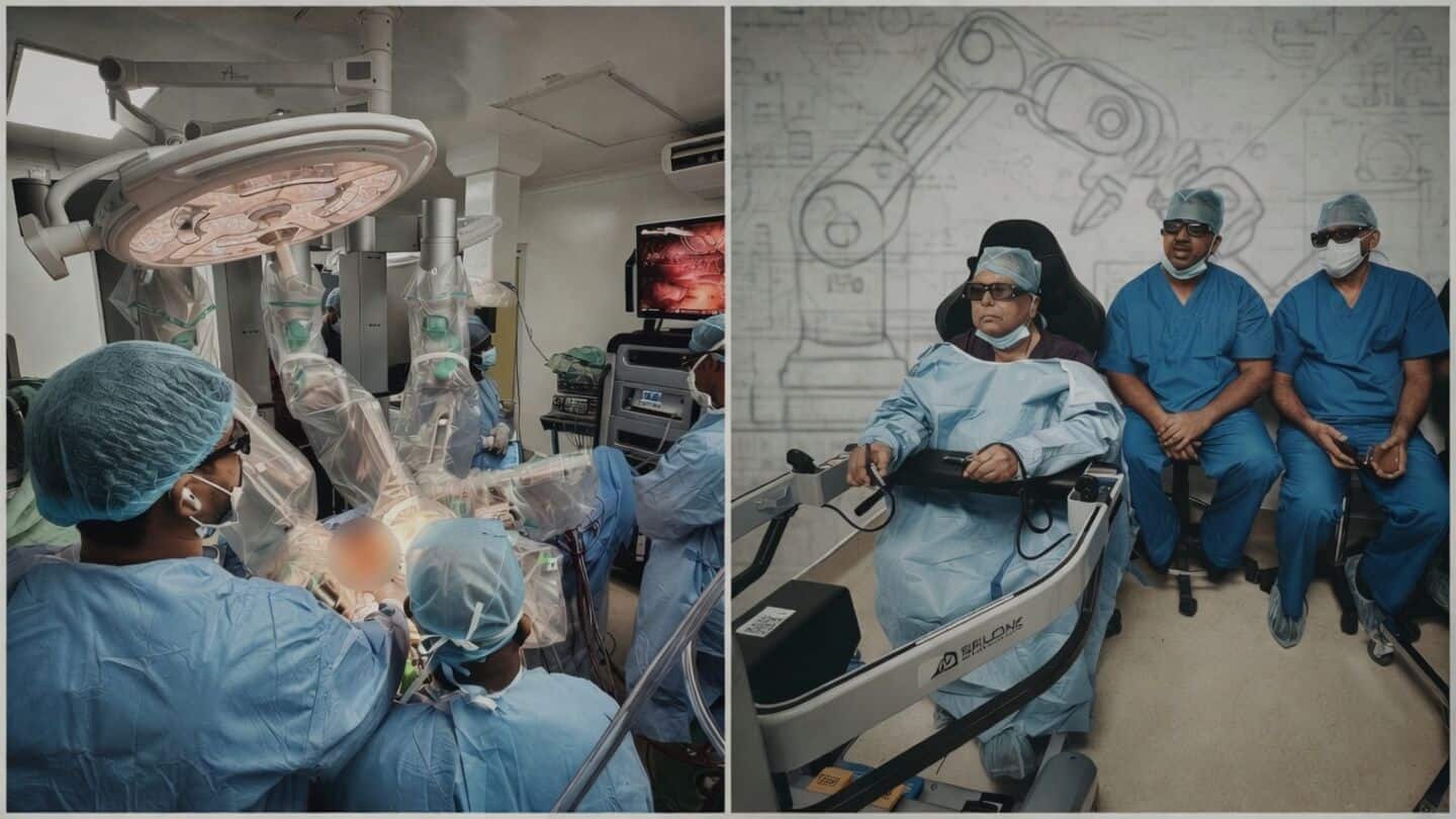 Dr Sudhir Srivastava breaks telesurgery distance record nearly 20,000km