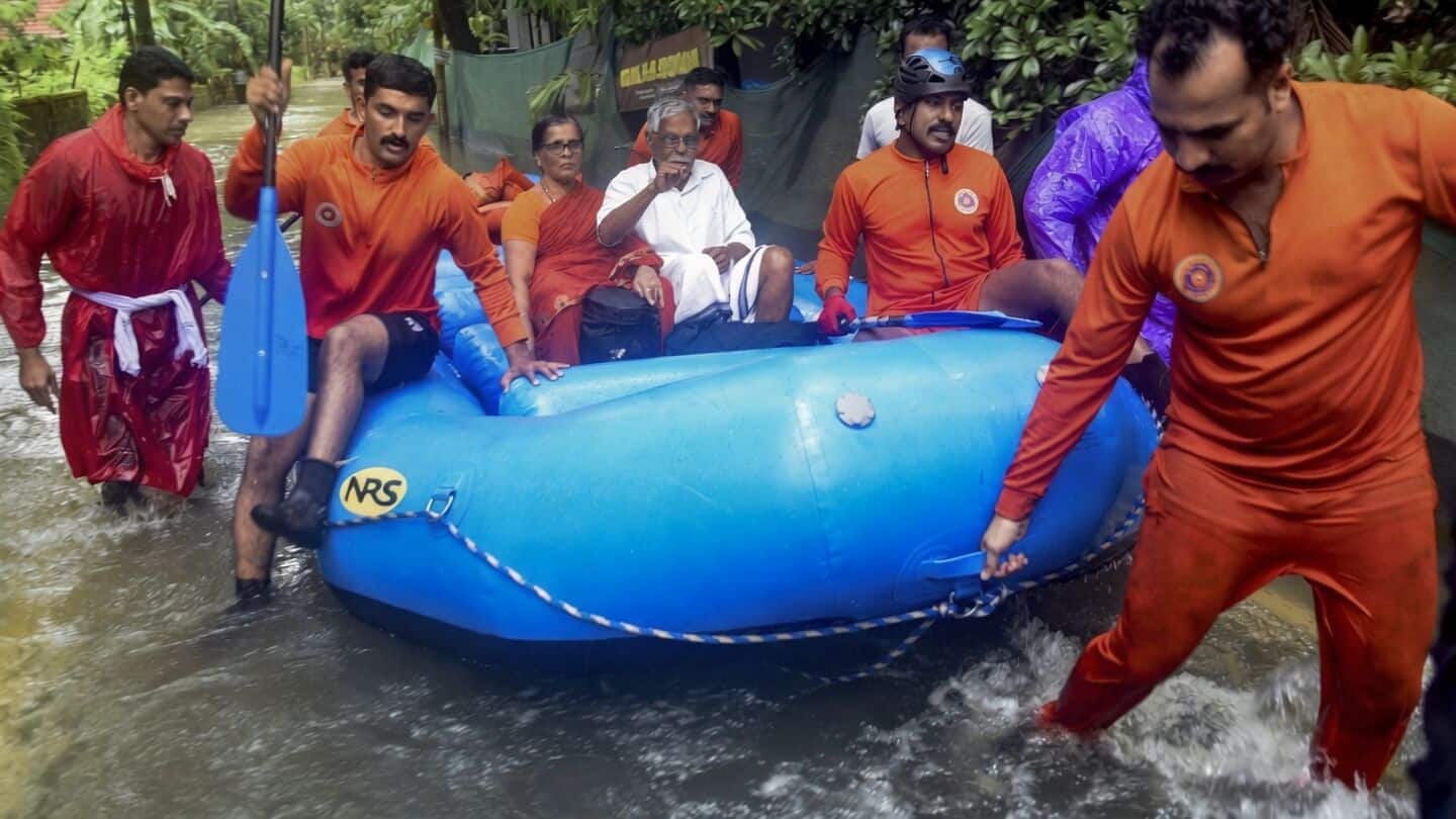 Kerala heavy rains kill 18, displace over 13,000, 3 missing