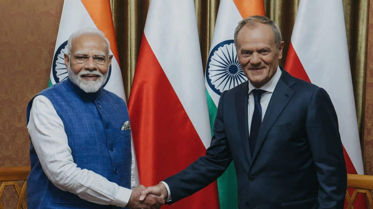 Donald Tusk visits India October 21-23 to deepen India-Poland partnership