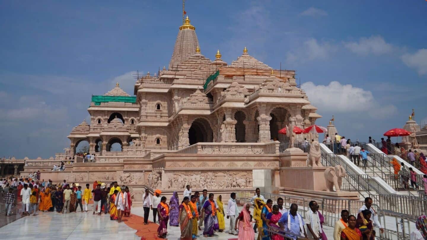 Ram Temple Trust in Ayodhya installs 360-degree cameras after arrests