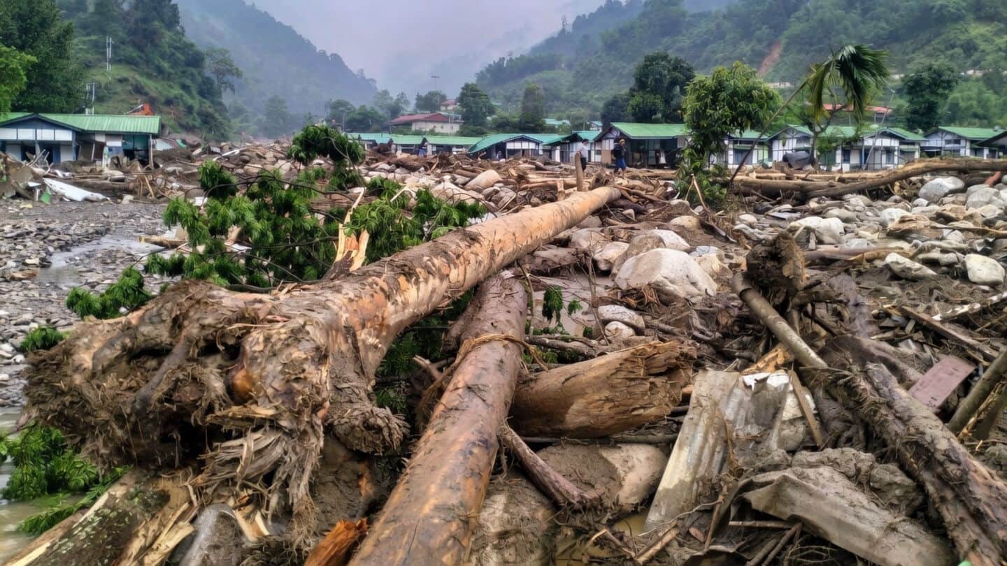Heavy rains cause floods and landslides in Arunachal Pradesh