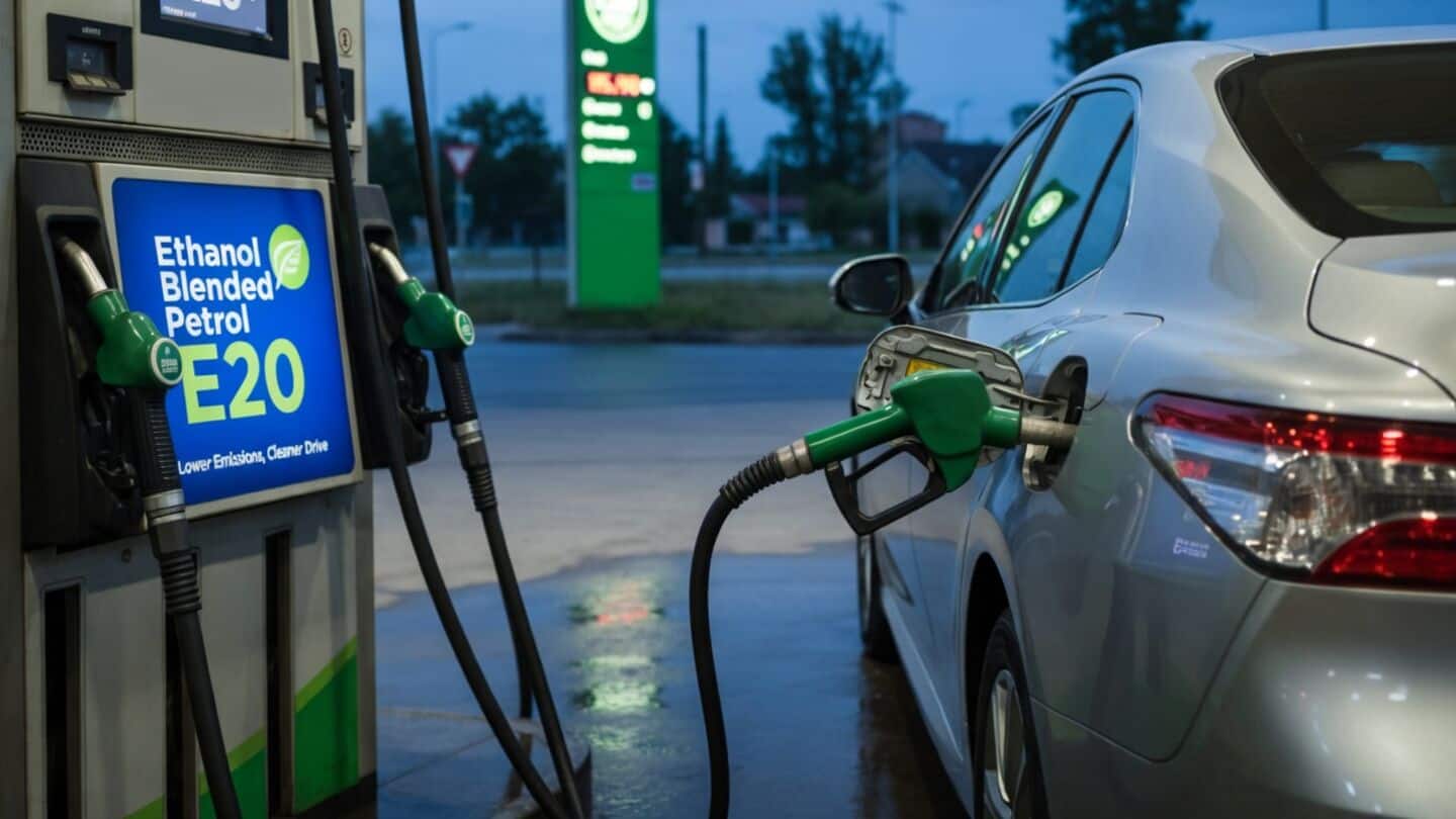 Car issues after E20 gasoline fill? Visit authorized service center