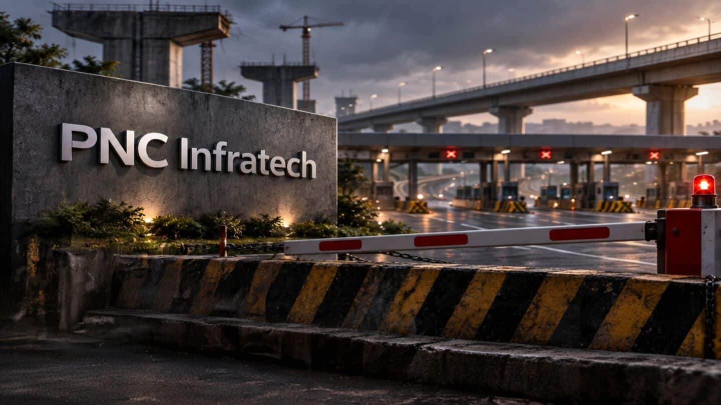 PNC Infratech stock falls 20% after NHAI extends ban