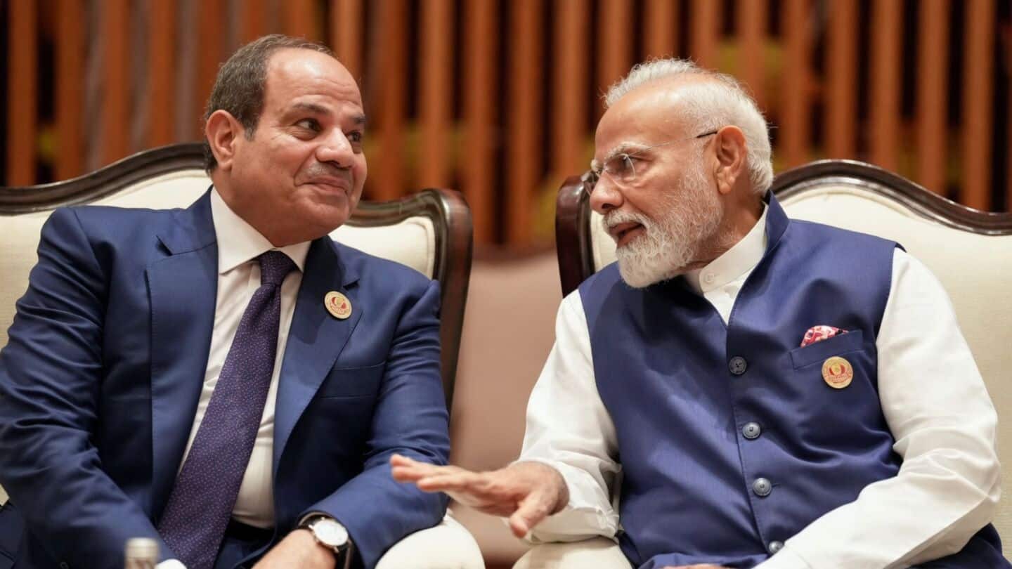Modi and el-Sisi discuss ties as Egypt avoids Mecca pact