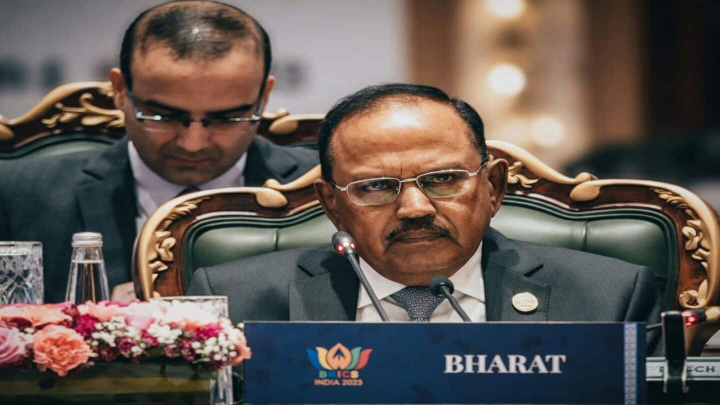Ajit Doval meets Wang Yi in Delhi over Ladakh tensions
