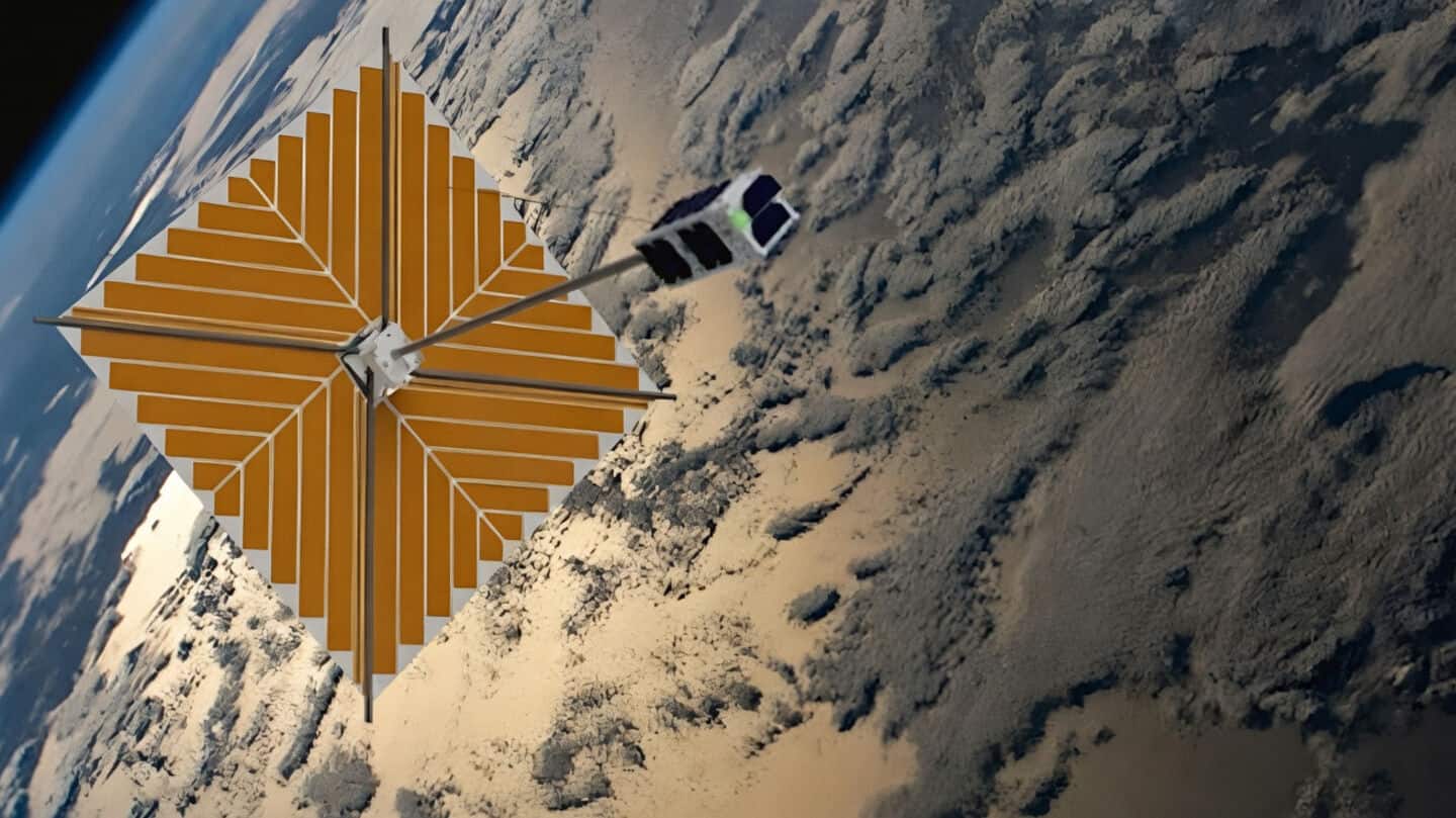 JAXA launches 10cm CubeSat with origami-inspired antenna unfolding 25 times