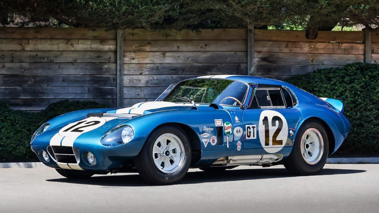 Shelby Cobra CSX2300 auction sets American car record at $42.905 million