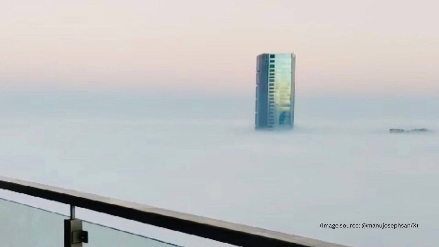 Delhi-NCR is having an oddly warm, foggy December