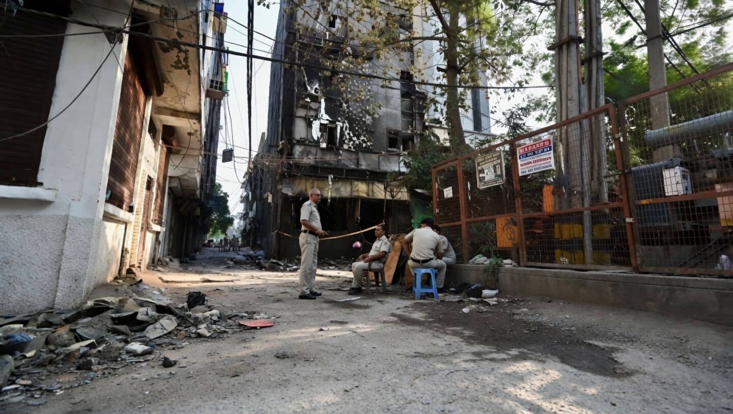 Hauz Rani fire 21 deaths prompts backlash over Delhi draft