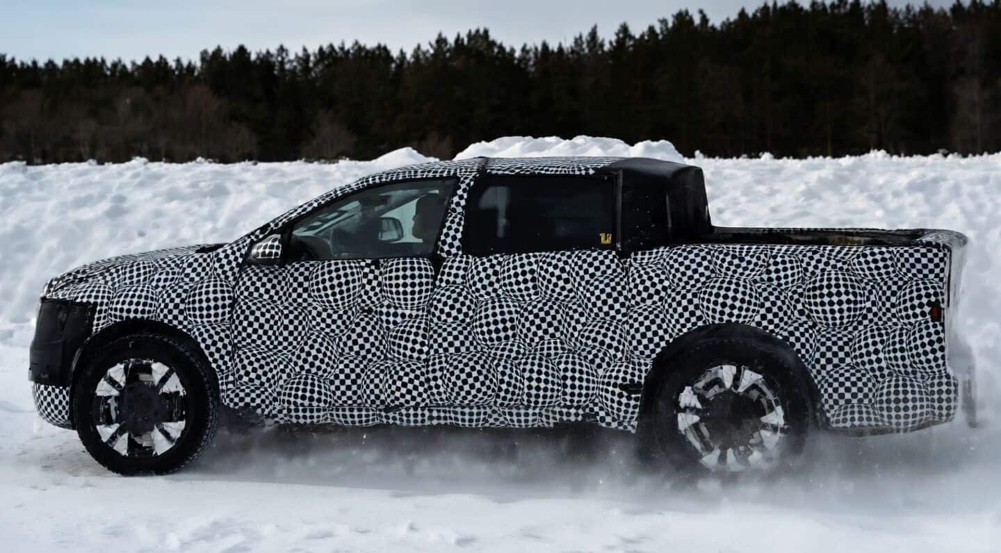 Ford previews compact electric pickup for 2027 via hidden site