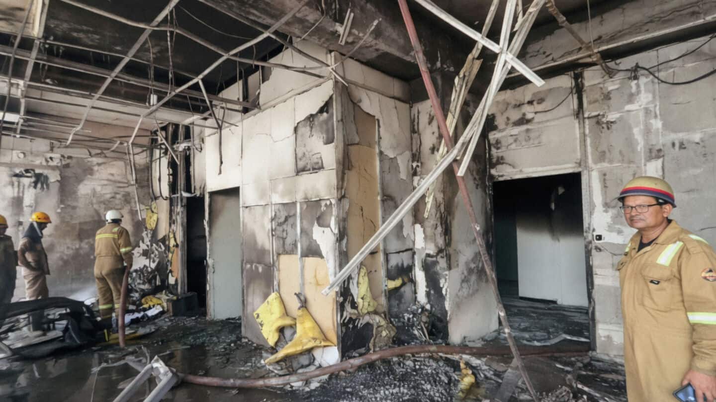 Greater Noida's Golden I 9th floor fire leaves no injuries