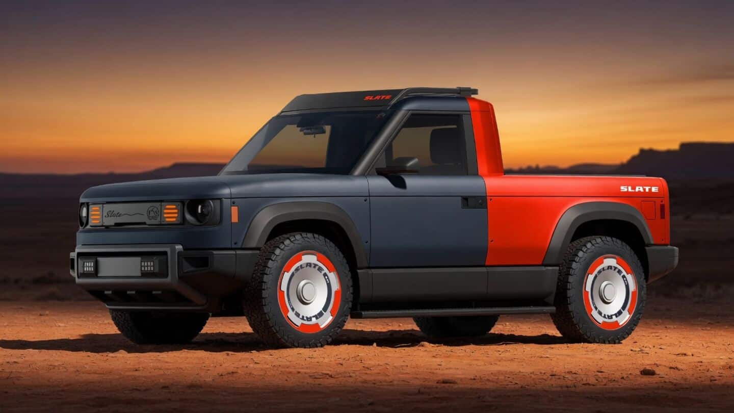 Slate launches electric truck and SUV priced $24,950 and $29,950