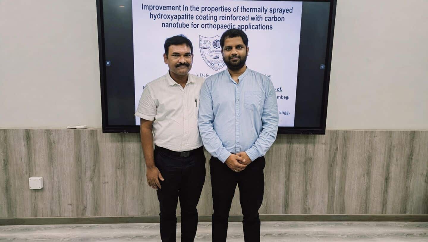 NIT Karnataka develops coating to fight implant infection and loosening