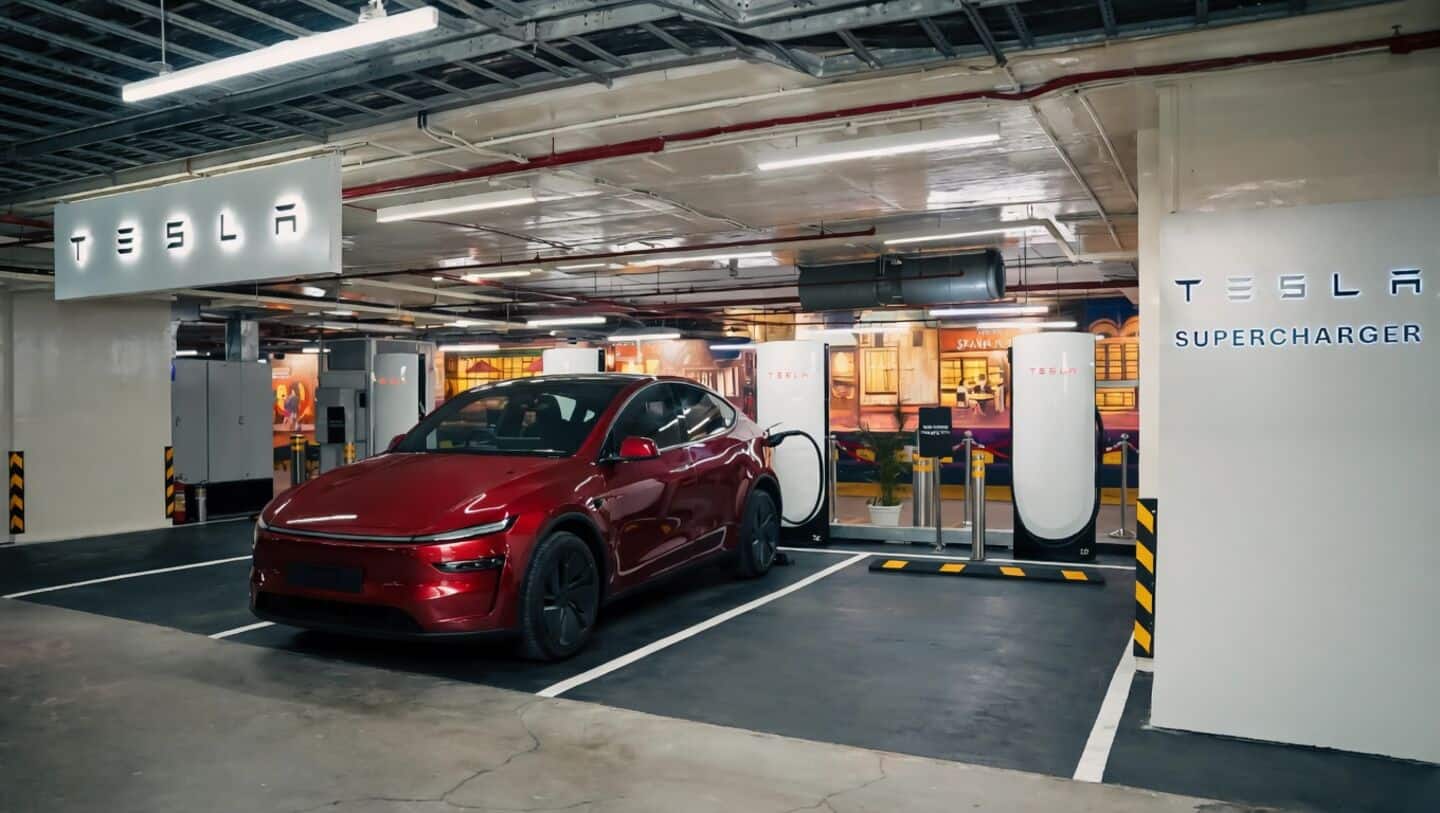 Tesla opens 1st in mall charging station in Navi Mumbai