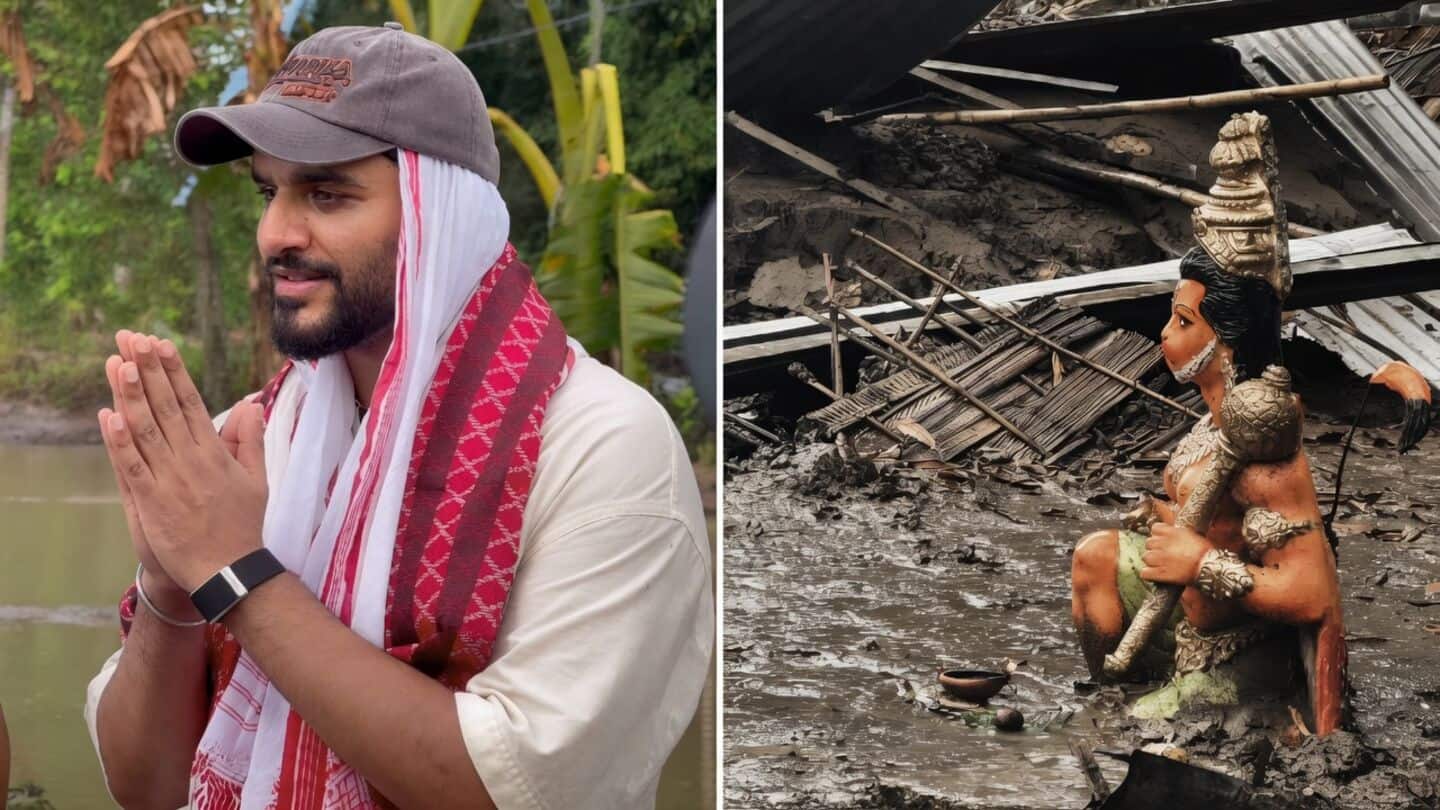 YouTuber Abhishek Malhan pledges ₹20L to rebuild Assam Hanuman temple