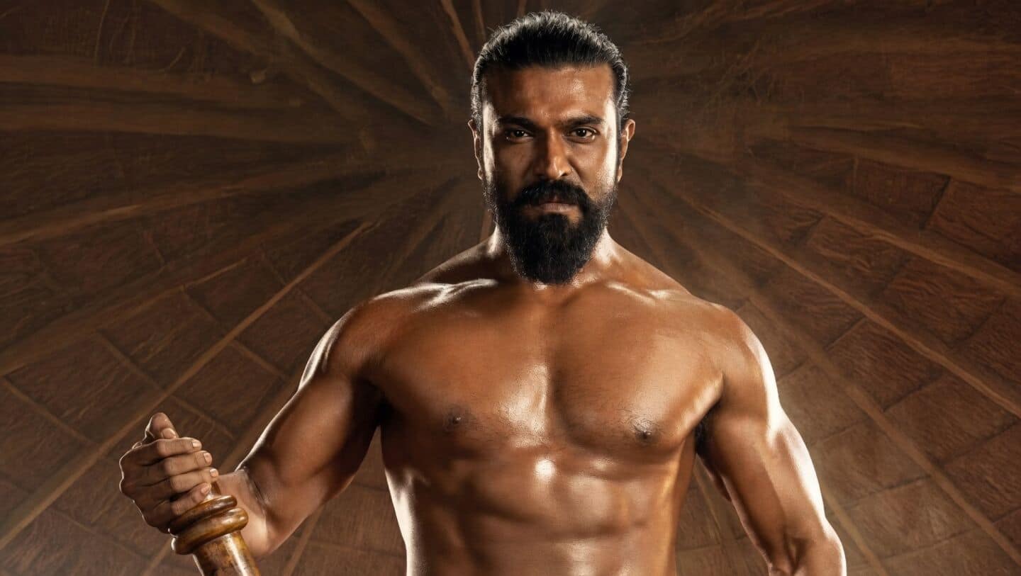 Charan returns with 'Peddi' as Chiranjeevi lauds 2 years' work