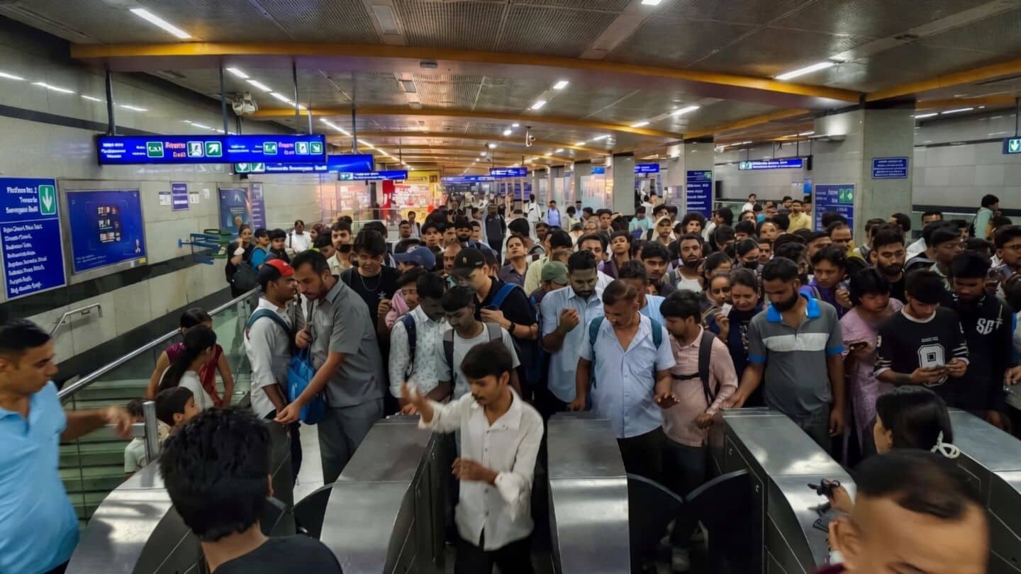 Entrances and exits closed at 11 Delhi Metro stations today