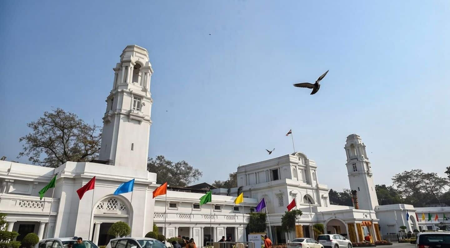 Uttar Pradesh businessman with bipolar drives through Delhi assembly gate