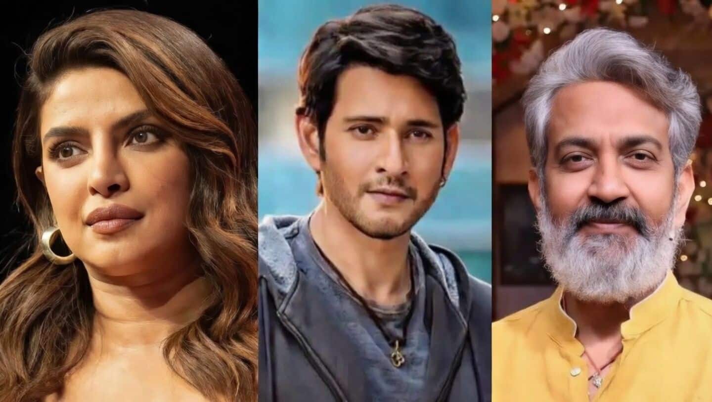 'Varanasi' director Rajamouli wraps dance sequence featuring Babu and Chopra