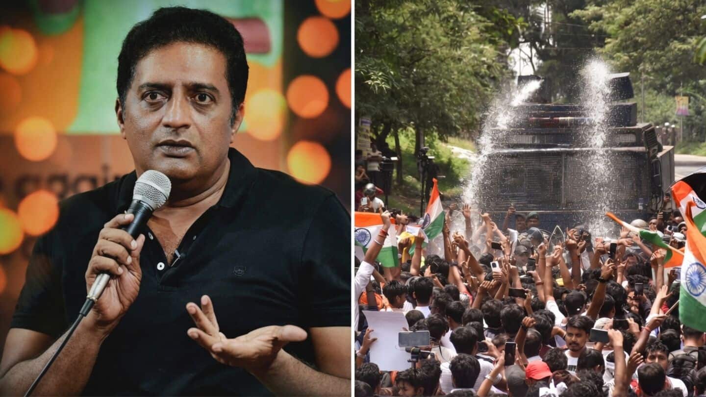 Prakash Raj condemns police brutality at Jharkhand Assembly protests