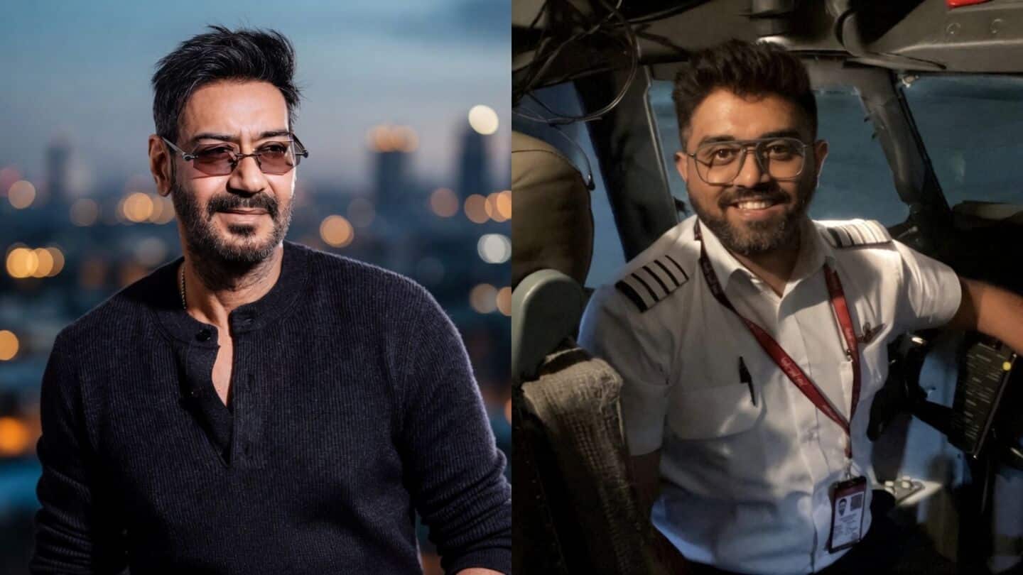 Devgn calls Captain Machchhar 'hero' after midair emergency, Khans praise