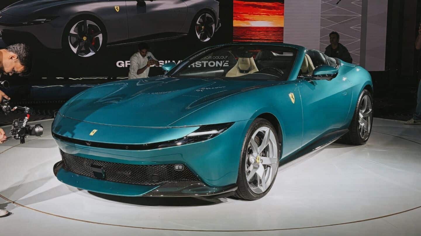 Ferrari's Amalfi Spider arrives in India at ₹4.6cr