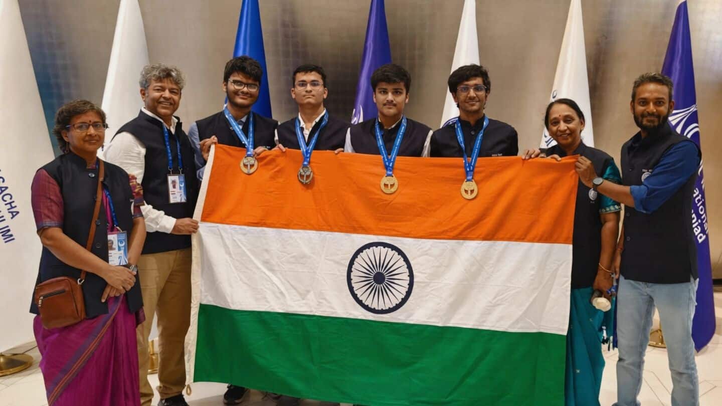 India shares top rank at Chemistry Olympiad, wins 4 golds
