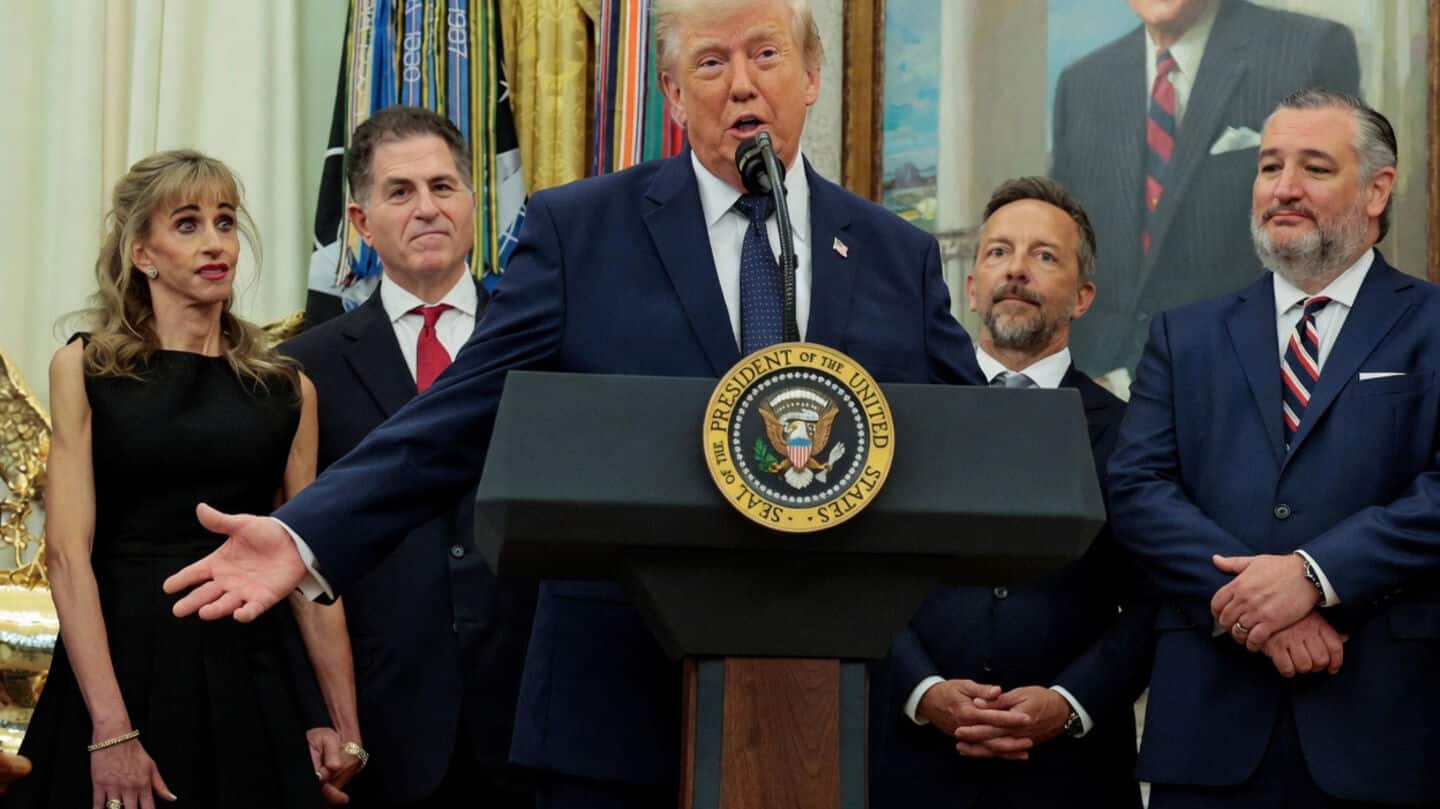 President Donald Trump endorsement sends Dell Technologies stock up 7.8%