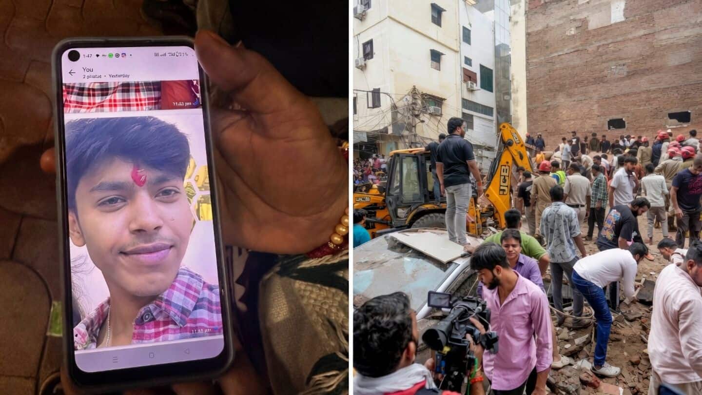 Five-story PG near Delhi University collapses killing 7 injuring 5