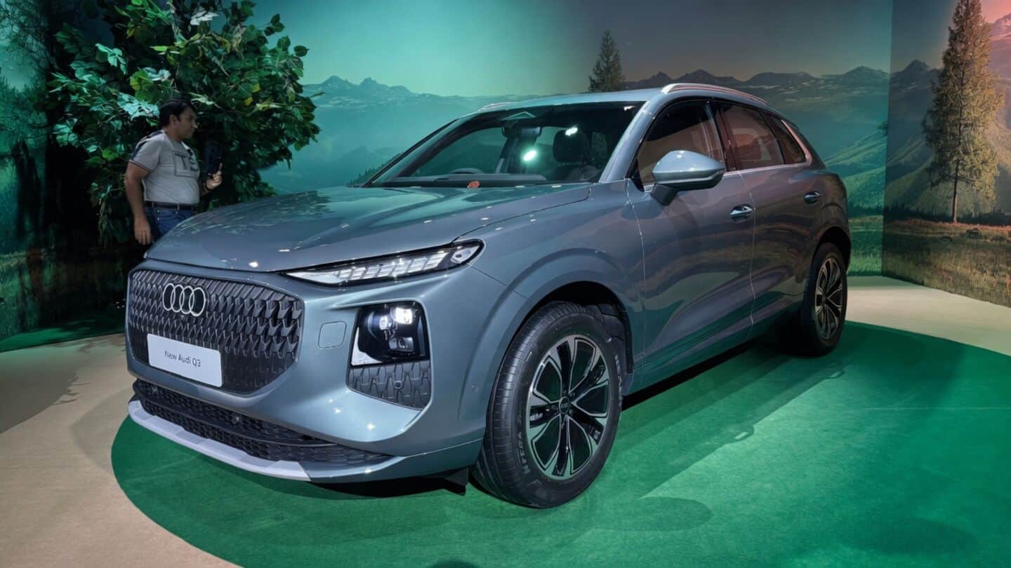 Audi brings Q3 SUV to India October 16 bookings ₹1L