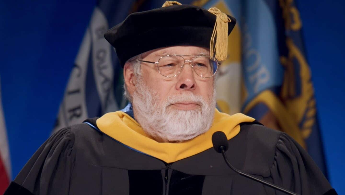 Steve Wozniak addresses Grand Valley State University Class of 2026
