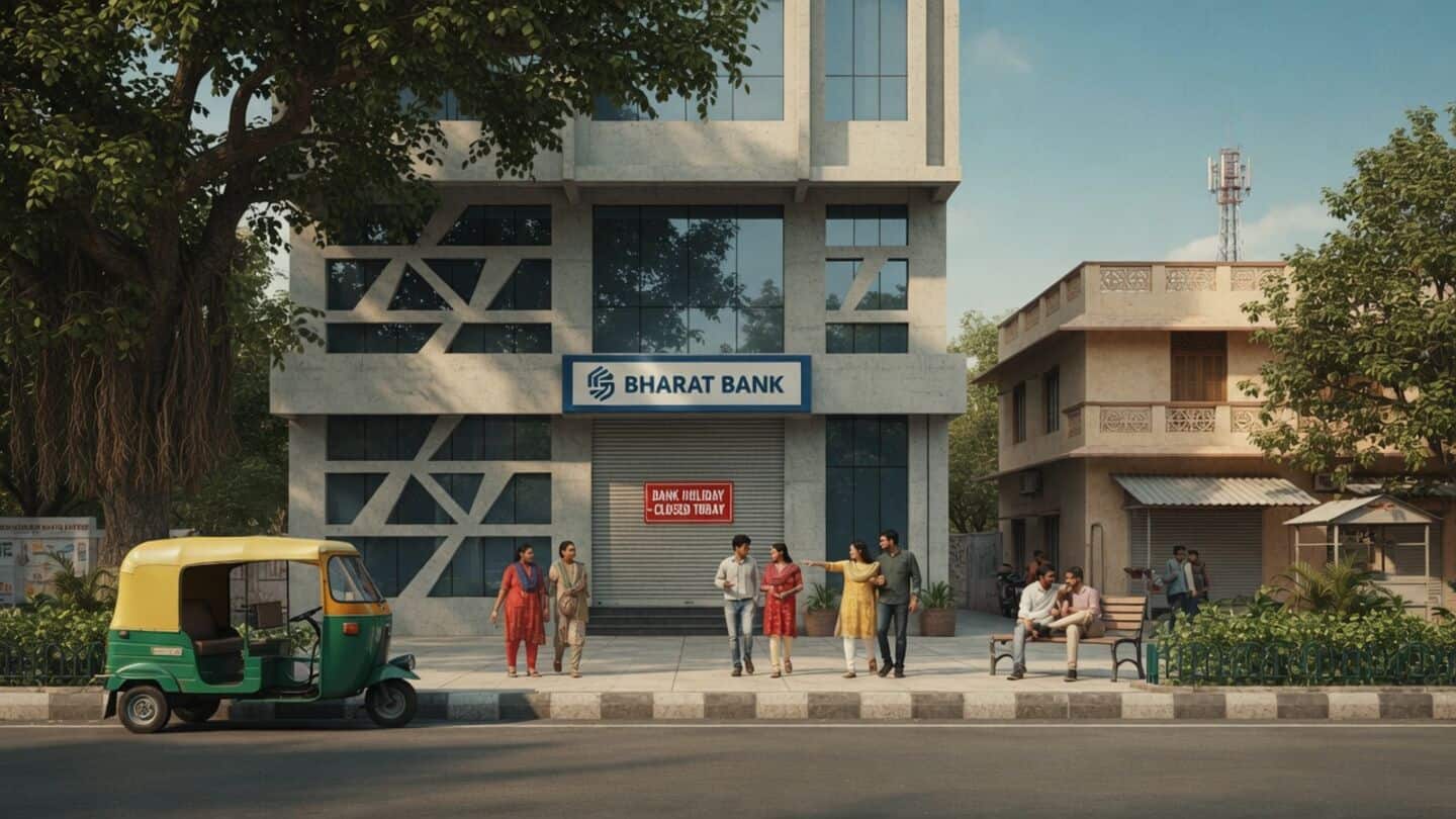 Banks nationwide close 3 days for regional and weekly holidays