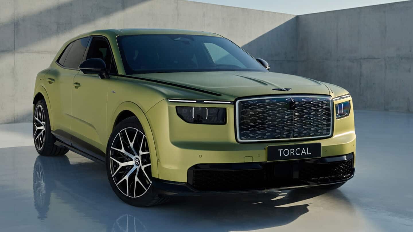 Bentley debuts Torcal, 1st EV, 0 to 60 in 2.8s