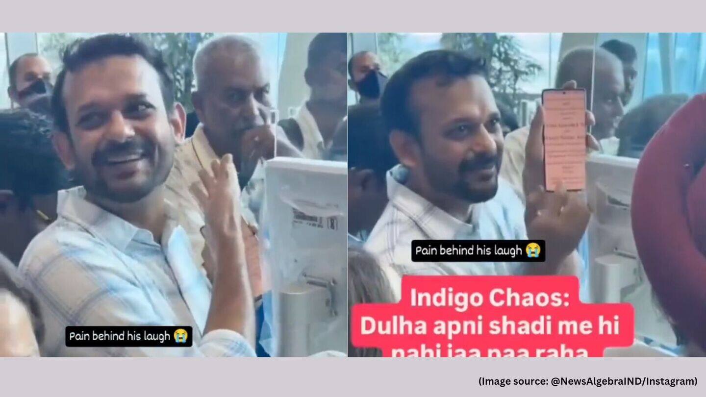 Groom charters flight to wedding after IndiGo cancels last minute