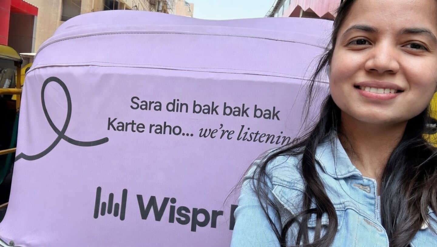 Wispr AI launches in India and brands 100 Bengaluru auto-rickshaws