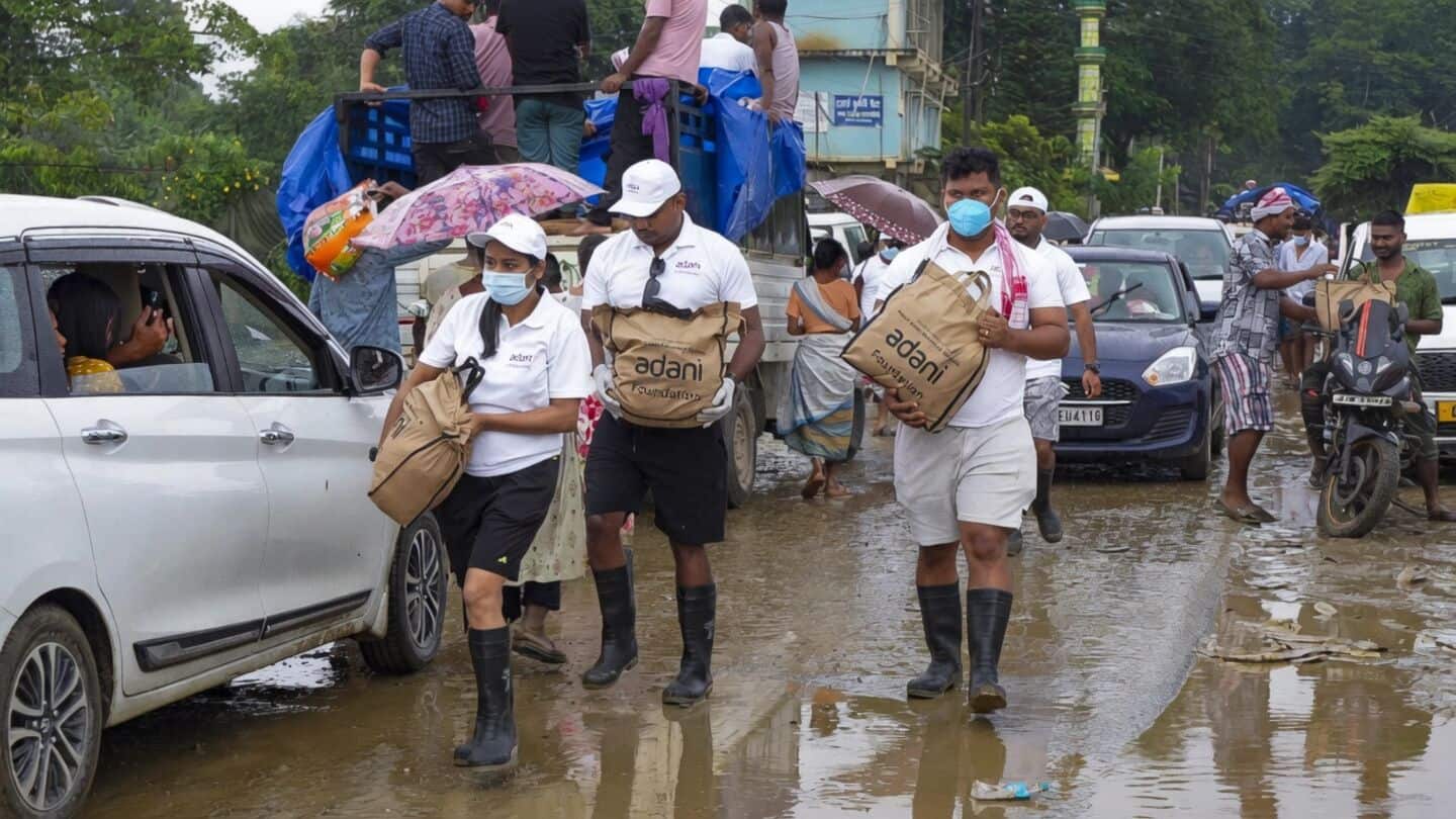 Assam floods ease, 178,000 affected, 82 deaths, 7 districts hit