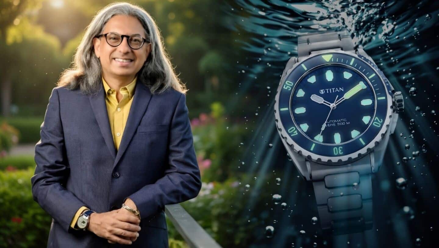 Titan completes record 52.6m underwater photoshoot for Zero Hour watch