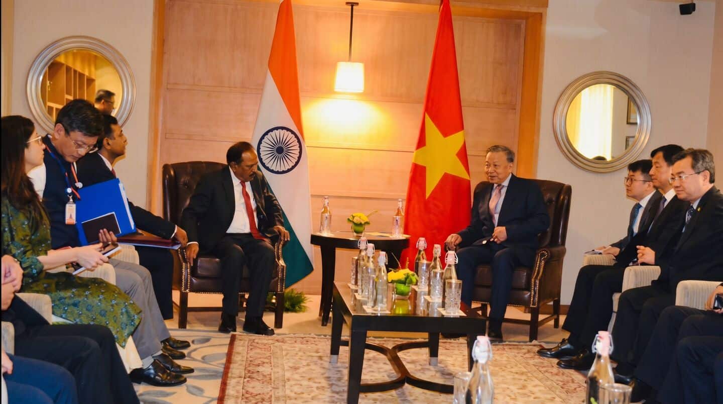 NSA Ajit Doval meets to lam to strengthen strategic partnership