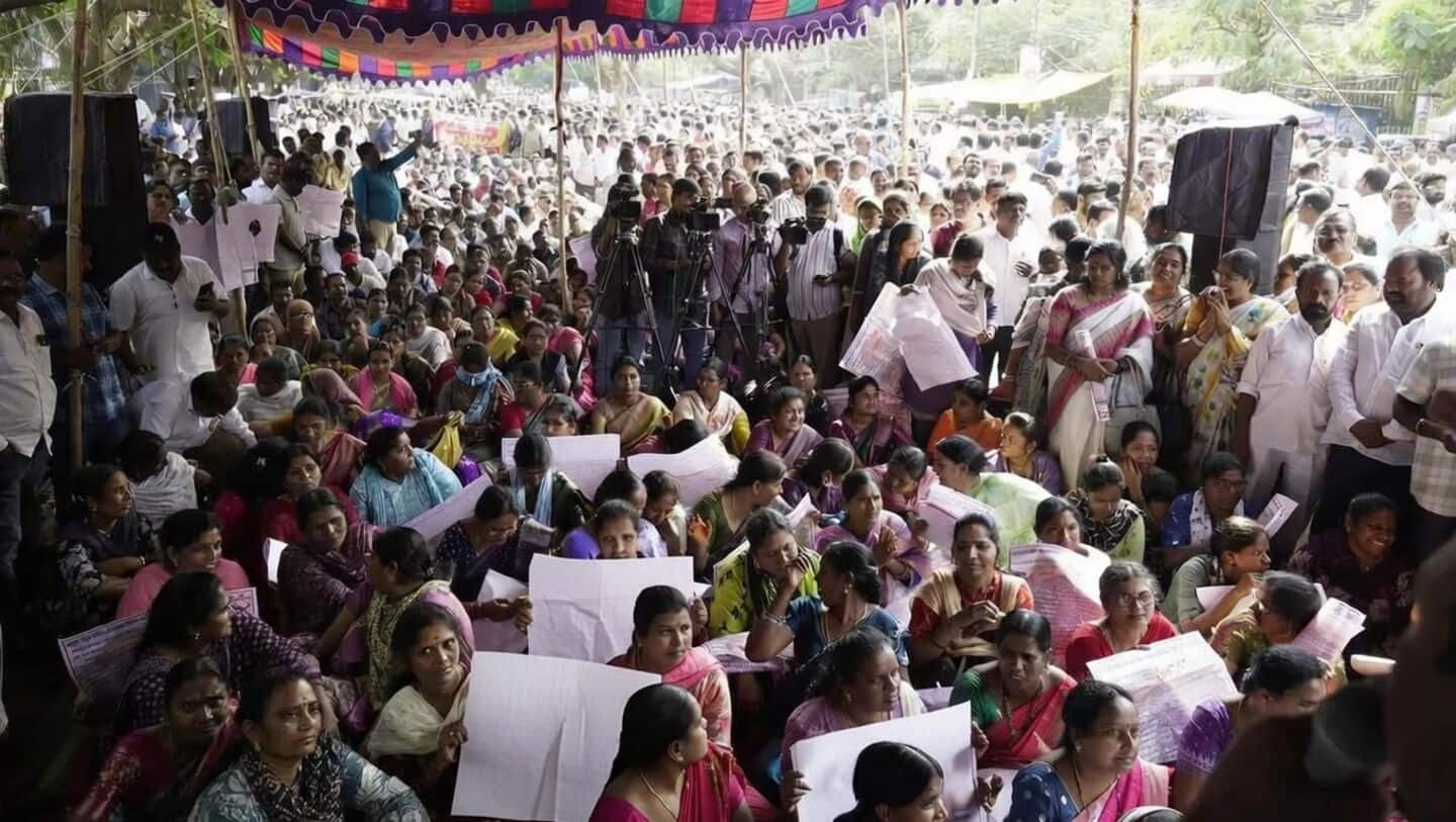 TGRTC employees launch indefinite strike, disrupting Telangana bus services