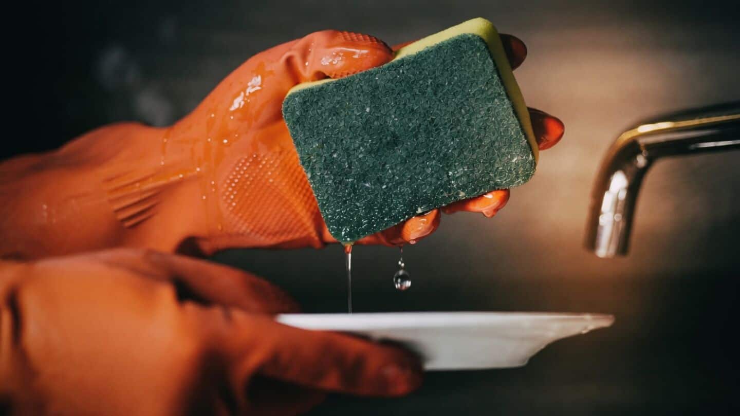 University of Bonn finds kitchen sponges release microplastics during dishwashing