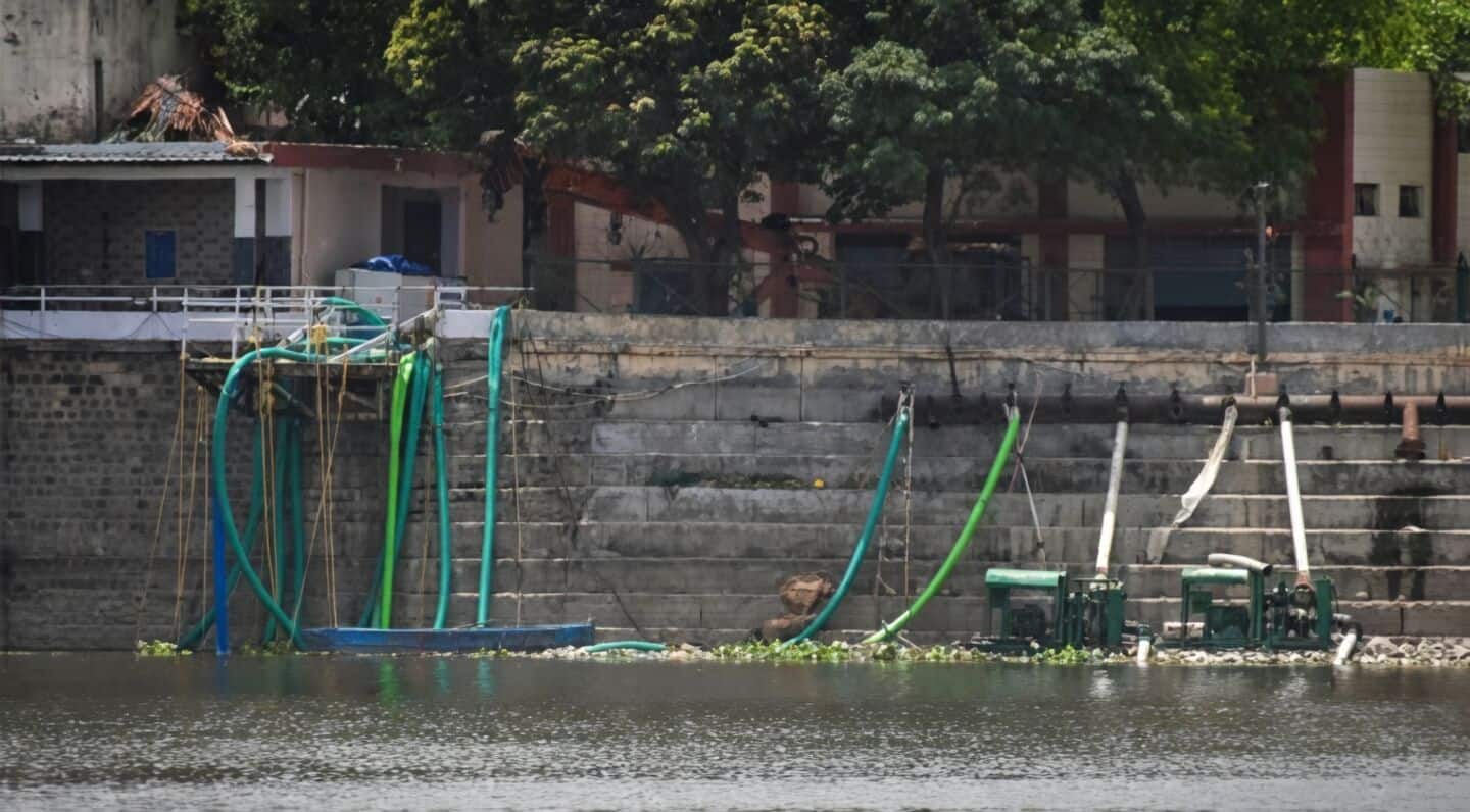 Delhi water supply faces 50-million-gallon-per-day shortfall as Yamuna dwindles